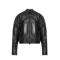 S/S25 Leather Biker Jacket