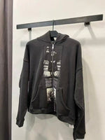 SS25 Artist Defends Baggy “Assemblage” Zip-Up Hoodie