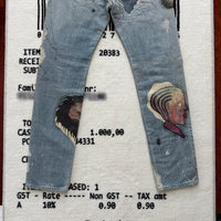 Kapital Kountry 14Oz Denim 5P Okabilly Africa Continent & Animals Remake (Tokyo Exclusive)