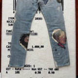 Kapital Kountry 14Oz Denim 5P Okabilly Africa Continent & Animals Remake (Tokyo Exclusive)