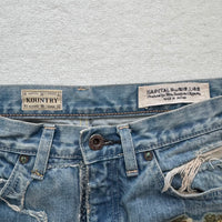 Kapital Kountry 14Oz Denim 5P Okabilly Africa Continent & Animals Remake (Tokyo Exclusive)