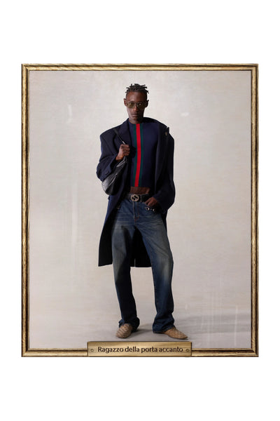 Spring 2026 La Famiglia Lock Chain Denim
