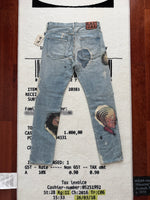 Kapital Kountry 14Oz Denim 5P Okabilly Africa Continent & Animals Remake (Tokyo Exclusive)