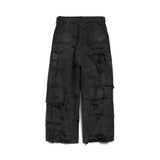 F/W25 Distressed Large Cargo Pants