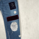 A/W2003 “Touch Me I’m Sick” Patchwork Denim