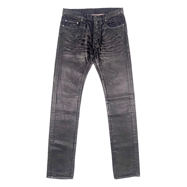 AW03 “Luster” Wax Coated Clawmarks Denim