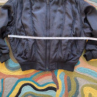 IS Men 80’S Nylon Flight Bomber Jacket