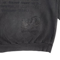 A/W 2004 “Waves” Poem Printed Sweatshirt