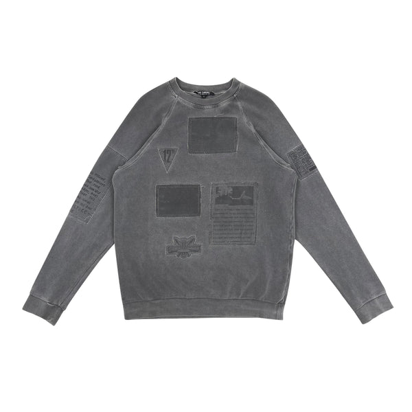 A/W2004 “Waves” Appliqué Sweatshirt