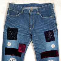 A/W2003 “Touch Me I’m Sick” Patchwork Denim