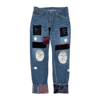 A/W2003 “Touch Me I’m Sick” Patchwork Denim