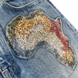 Kapital Kountry 14Oz Denim 5P Africa Continent & Animals Remake (Tokyo Exclusive)