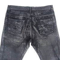 AW03 “Luster” Wax Coated Clawmarks Denim