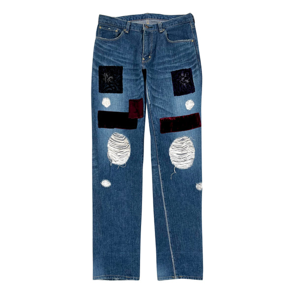 A/W2003 “Touch Me I’m Sick” Patchwork Denim