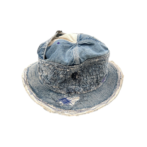 Kapital Kountry 11.5Oz “Old Man & Sea” Distressed Bucket Hat (2020)
