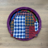 Flannel Patchwork Shirt