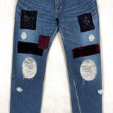 A/W2003 “Touch Me I’m Sick” Patchwork Denim