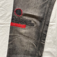 SS05 ‘Night Crawler’ Distressed Pain Denim