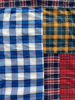 Flannel Patchwork Shirt