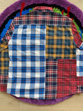 Flannel Patchwork Shirt