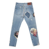 Kapital Kountry 14Oz Denim 5P Africa Continent & Animals Remake (Tokyo Exclusive)