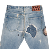 Kapital Kountry 14Oz Denim 5P Africa Continent & Animals Remake (Tokyo Exclusive)