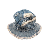 Kapital Kountry 11.5Oz “Old Man & Sea” Distressed Bucket Hat